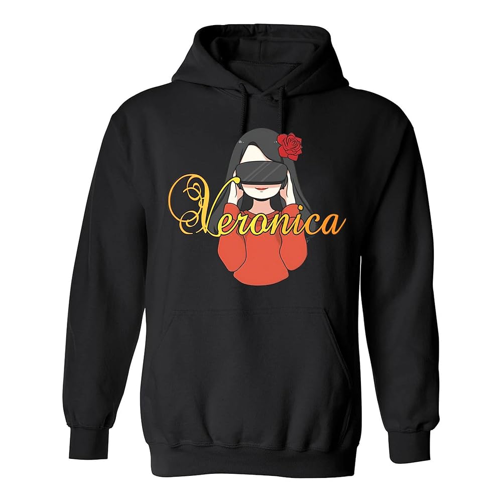 VÉRONICA JESUS HOODIE VERONICA JESUS ​​HOODIE, XL, Cotton, Gray, Solid Color | eBay